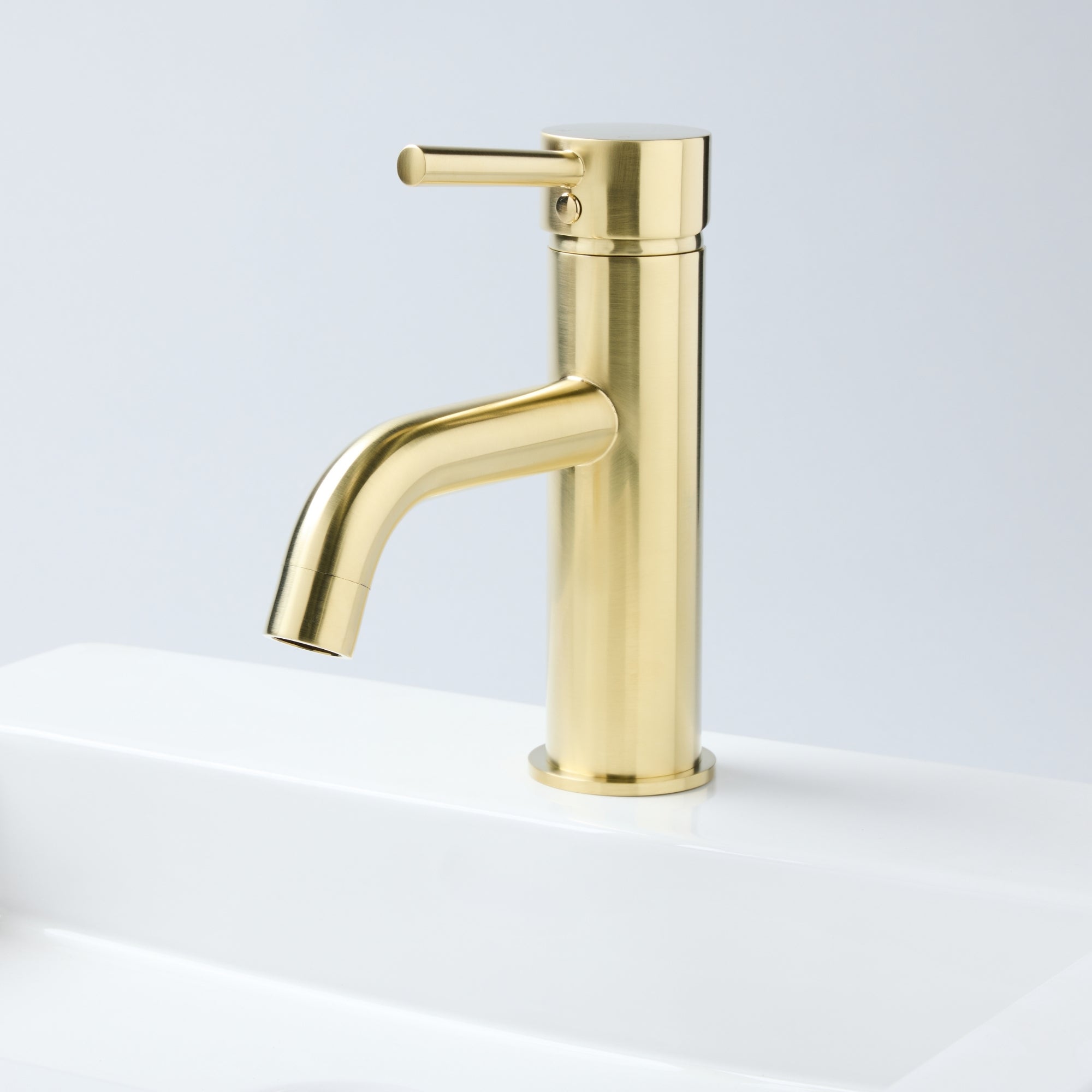 Notorious Basin Mixer Brushed Gold