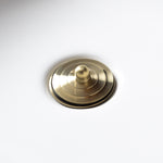 Notorious Bath Plug and Waste Brushed Gold