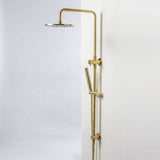 Notorious Collective Shower with Diverter 200mm - Brushed Gold