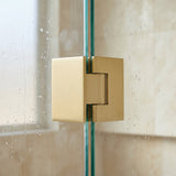 Notorious Door Hinge Brushed Gold