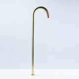 Notorious Floor Bath Spout Brushed Gold