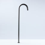 Notorious Floor Bath Spout Gun Metal