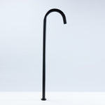 Notorious Floor Bath Spout Matt Black