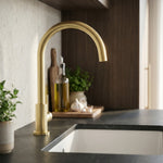 Notorious Kitchen Laundry Mixer Brushed Gold