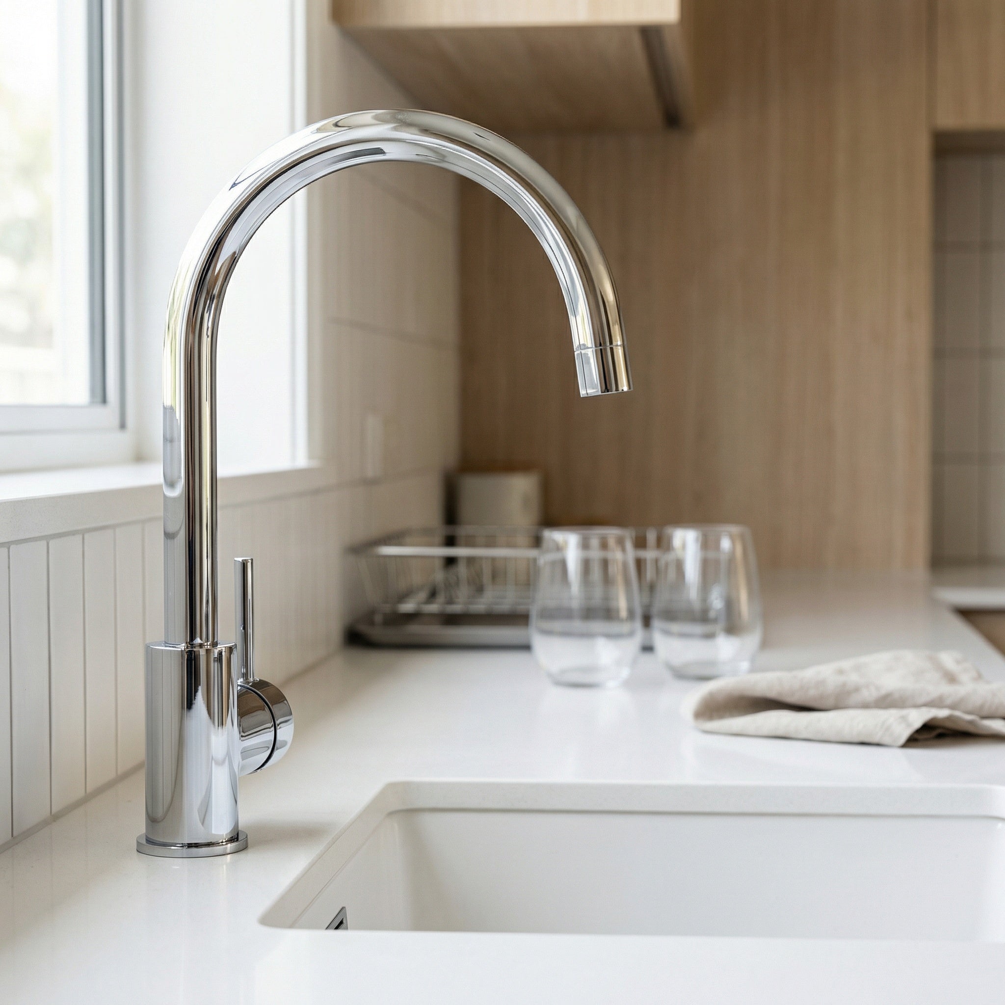 Notorious Kitchen Laundry Mixer Chrome