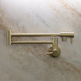 Notorious Pot Filler Brushed Gold
