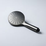 Notorious Round Shower Hose Head Gun Metal
