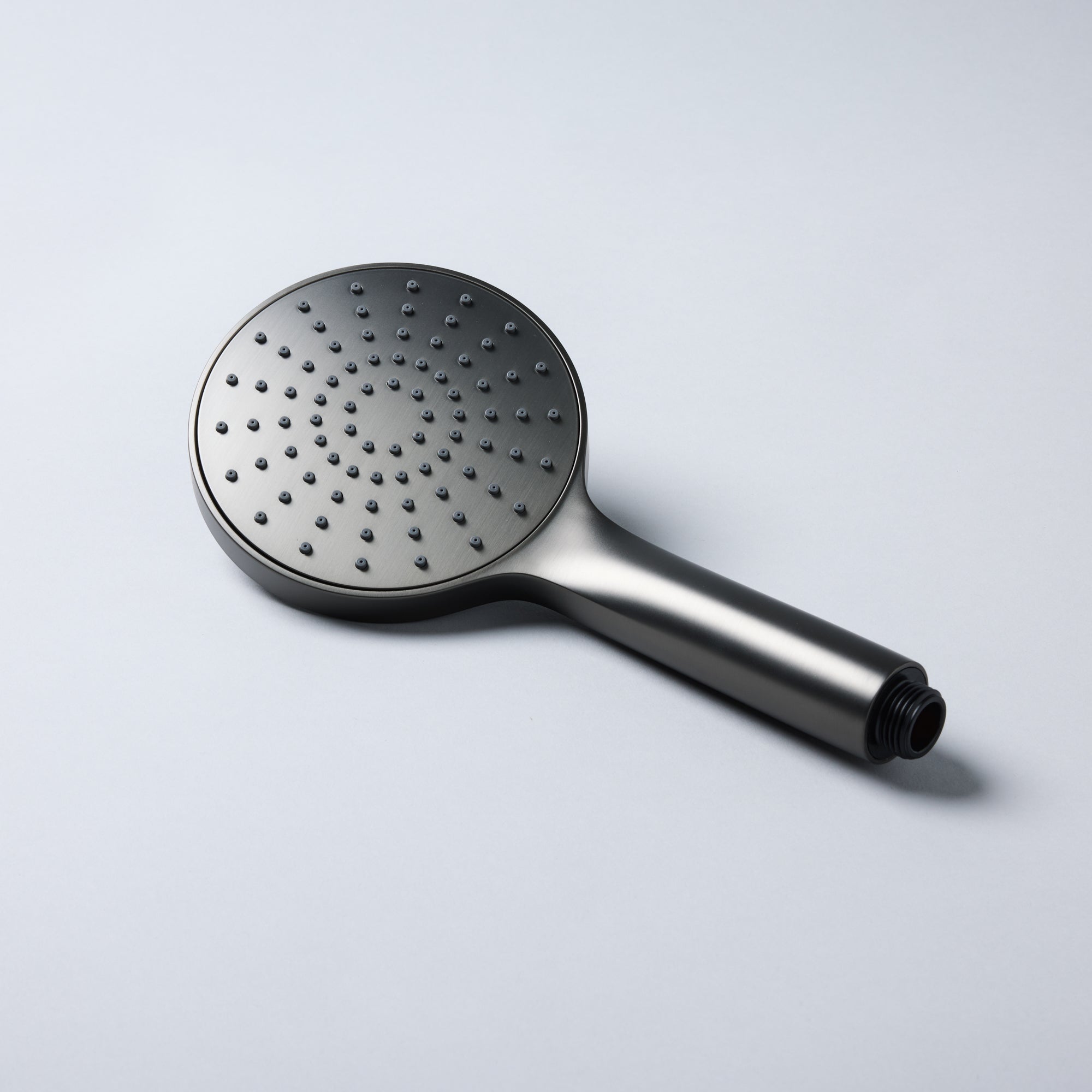 Notorious Round Shower Hose Head Gun Metal