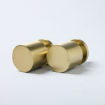 Notorious Round Wall Taps Brushed Gold