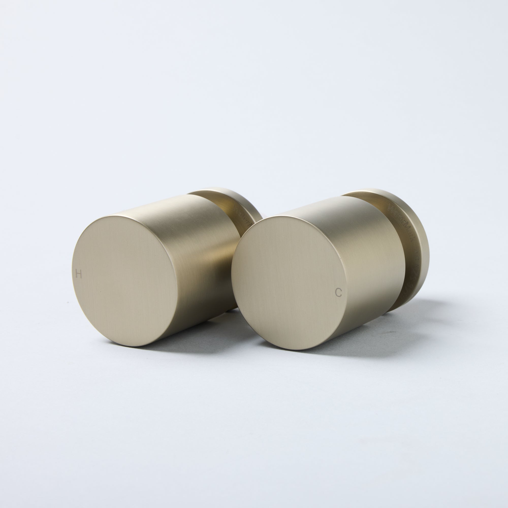 Notorious Round Wall Taps Brushed Nickel