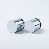 Notorious Round Wall Taps  Chrome