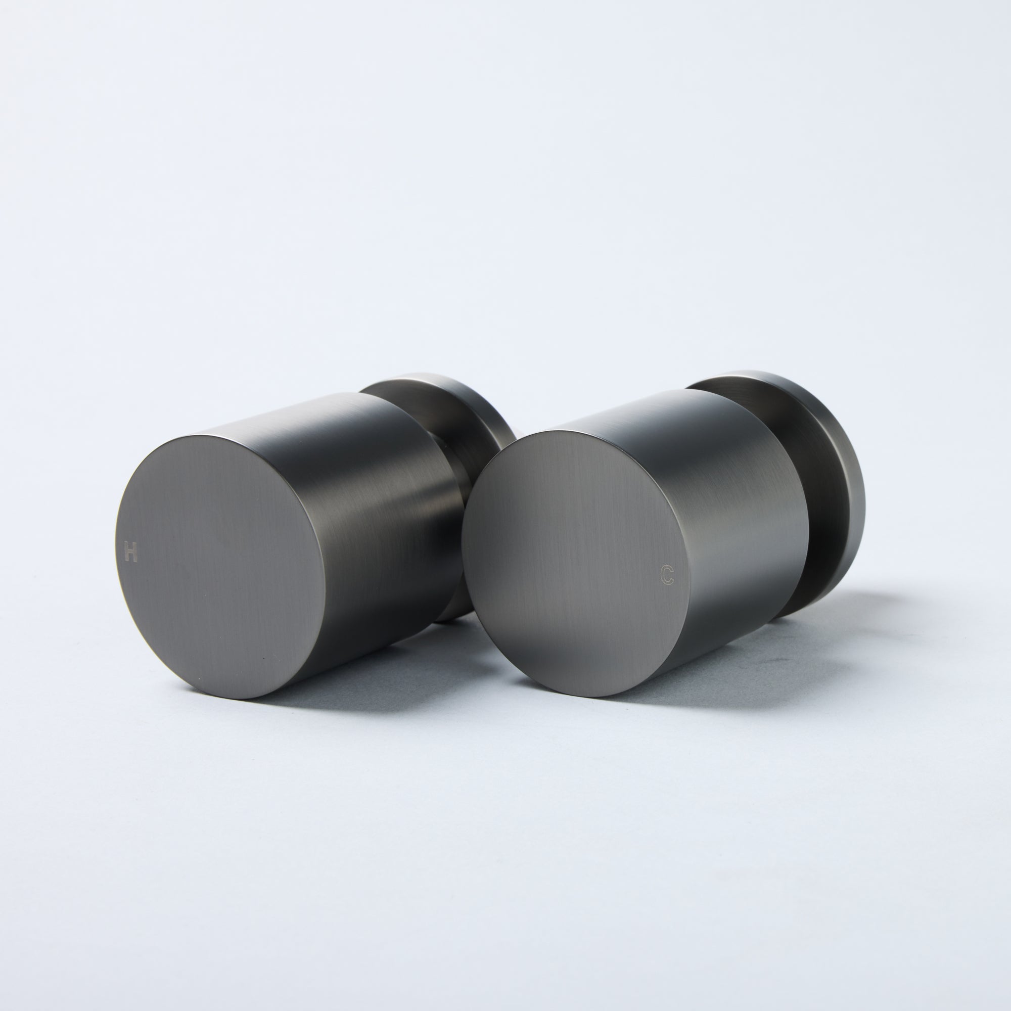 Notorious Round Wall Taps Gun Metal