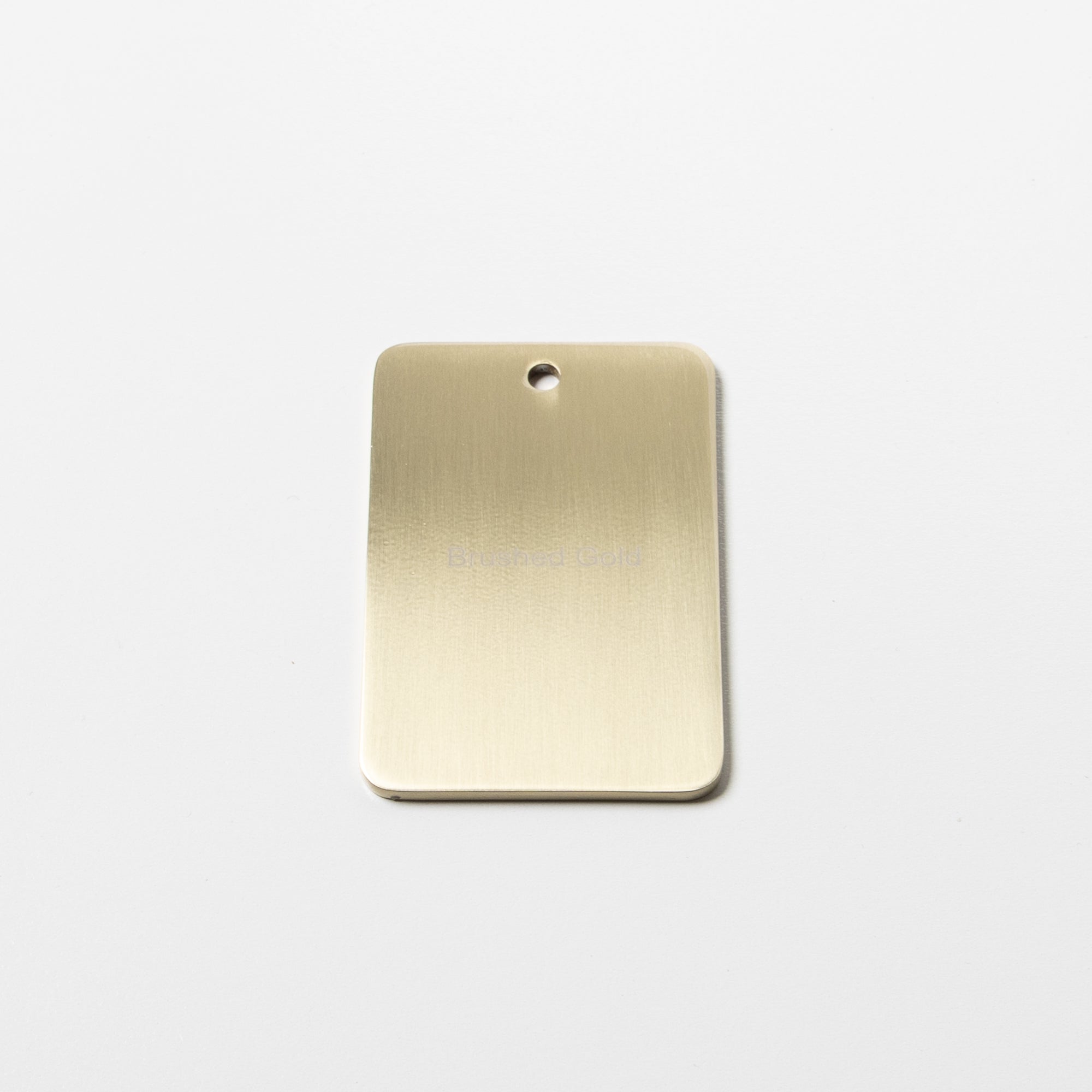 Notorious Sample Disc Brushed Gold