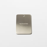 Notorious Sample Disc Brushed Nickel