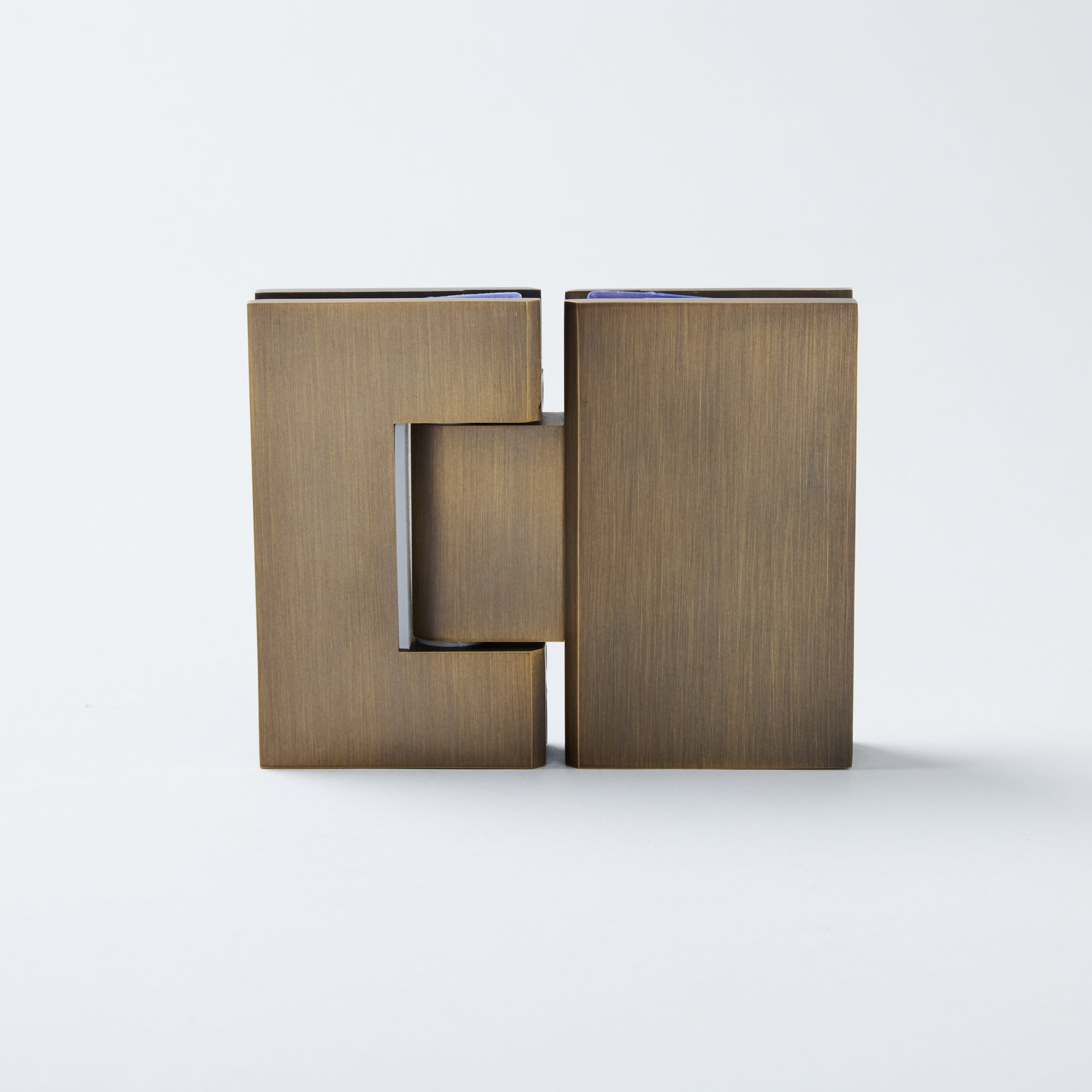 Notorious Shower Door Hinge Antique Brass