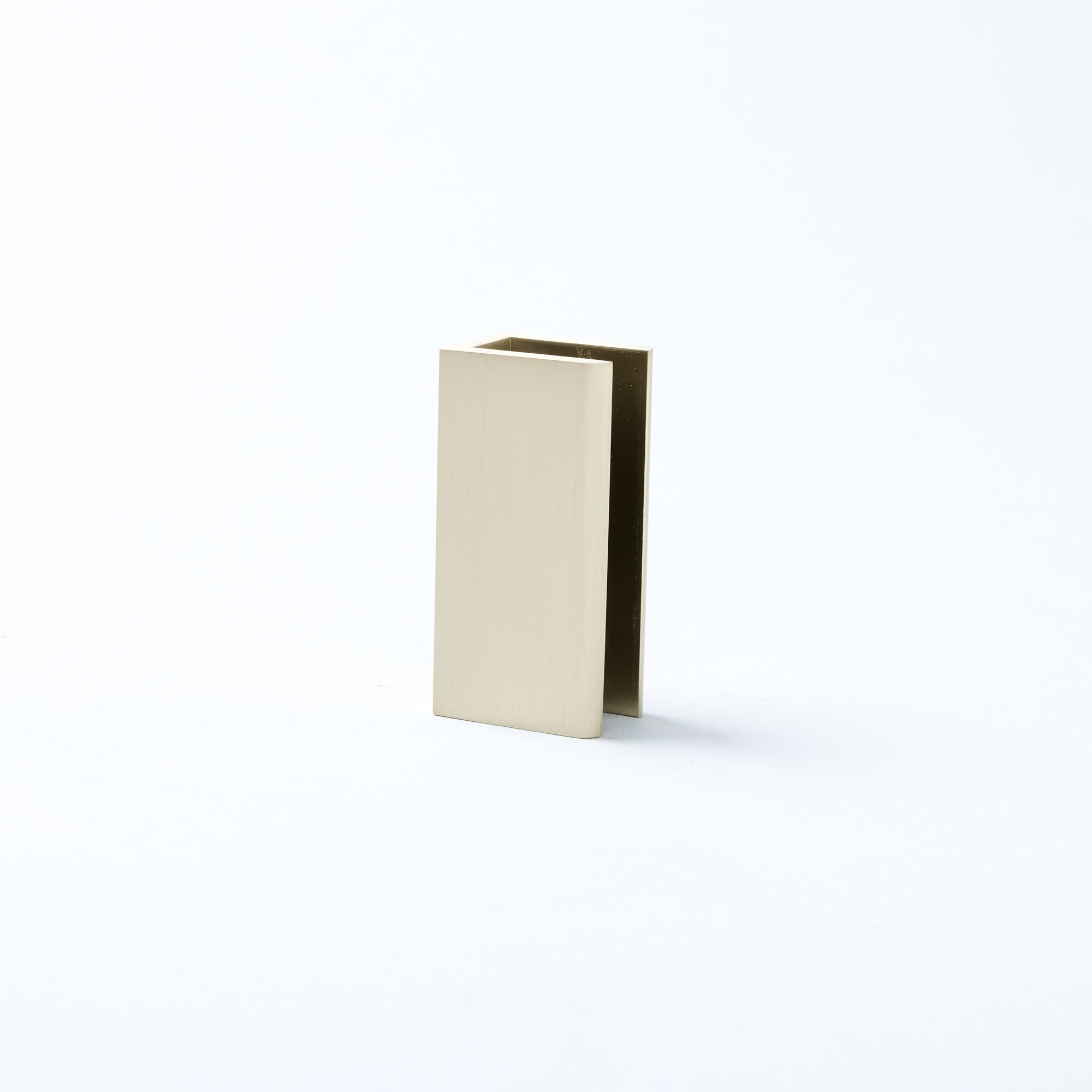 Notorious Shower Glass Clamp Brushed Nickel