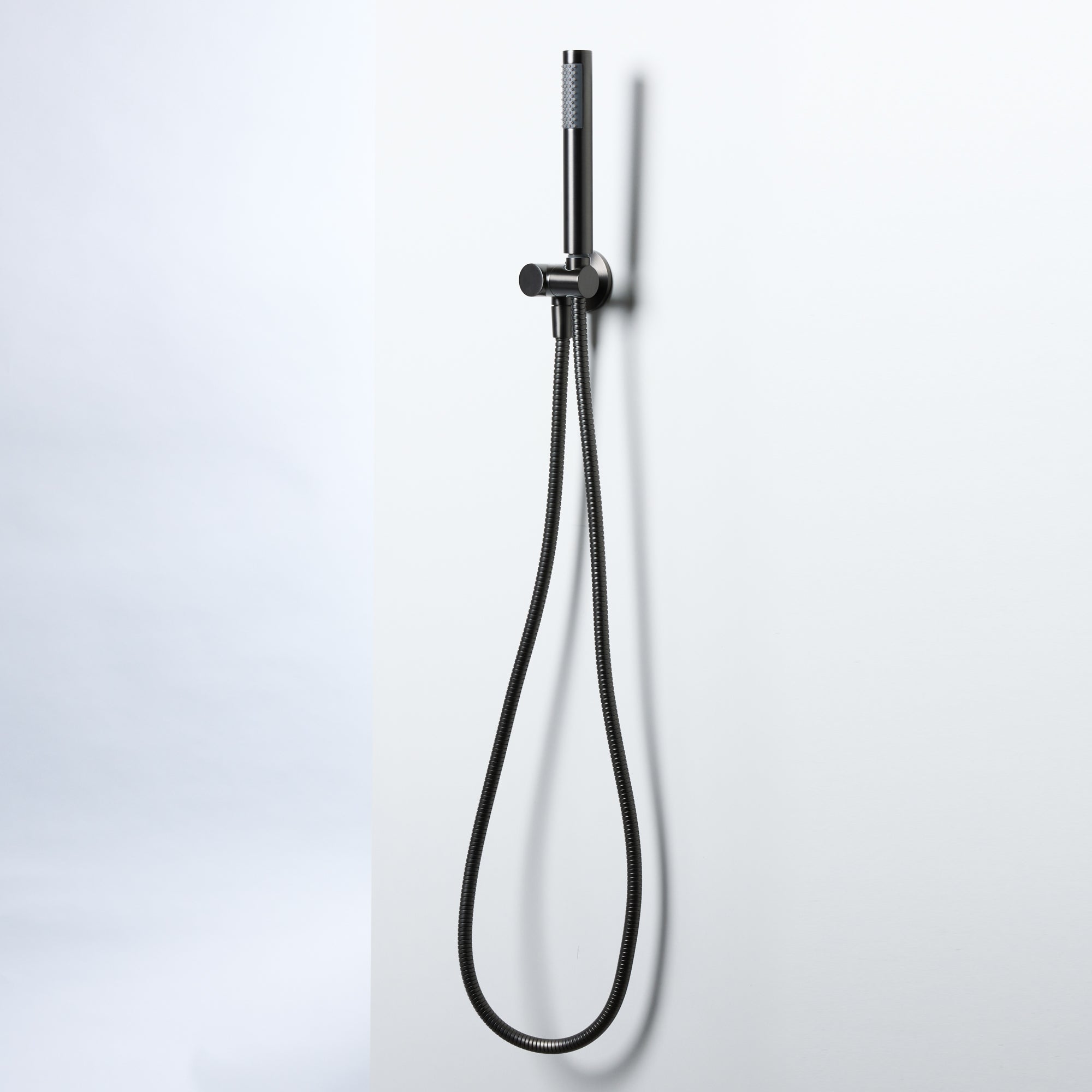 Notorious Shower Handpiece on Bracket Gun Metal