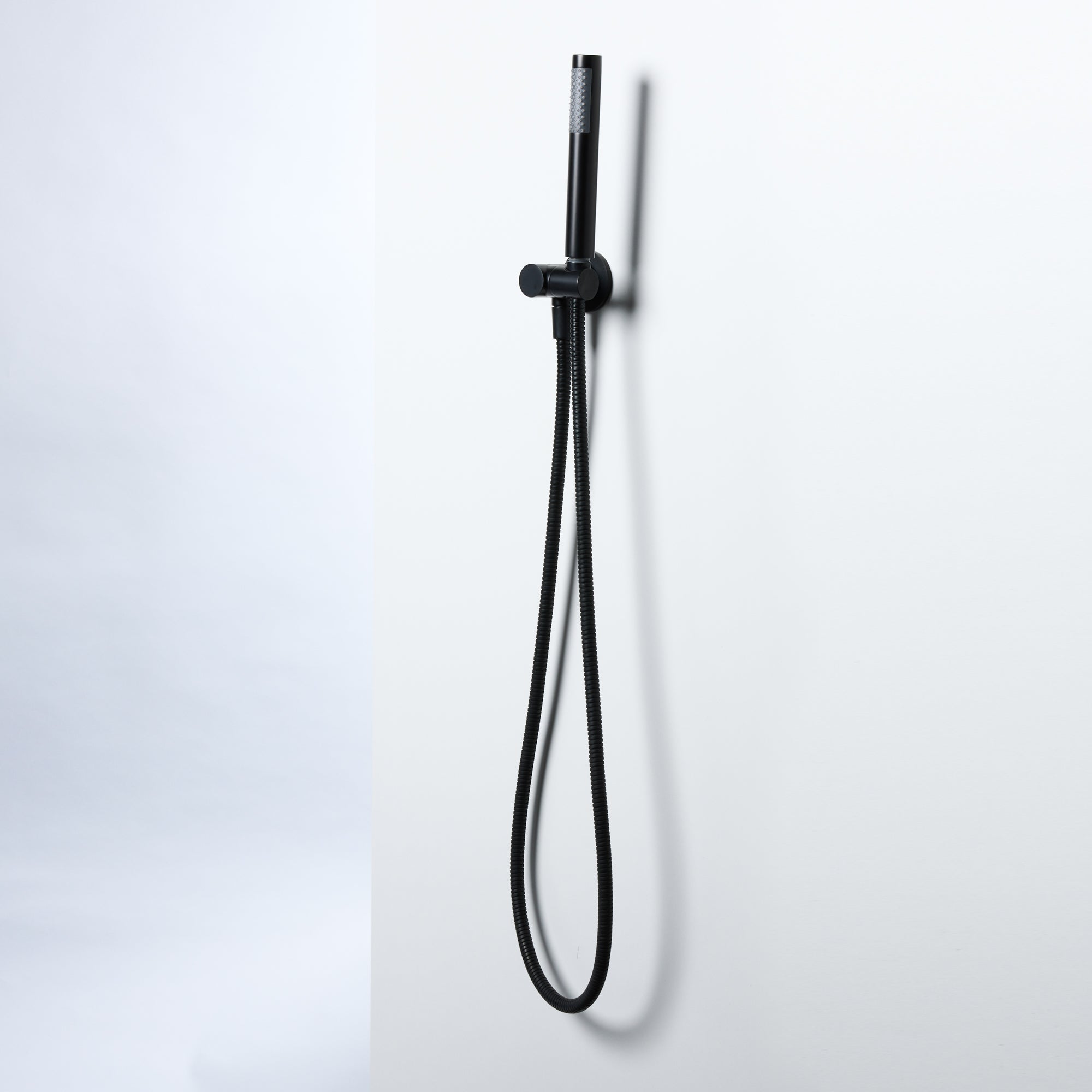 Notorious Shower Handpiece on Bracket  Matt Black