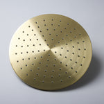 Notorious Shower Head Brushed Gold