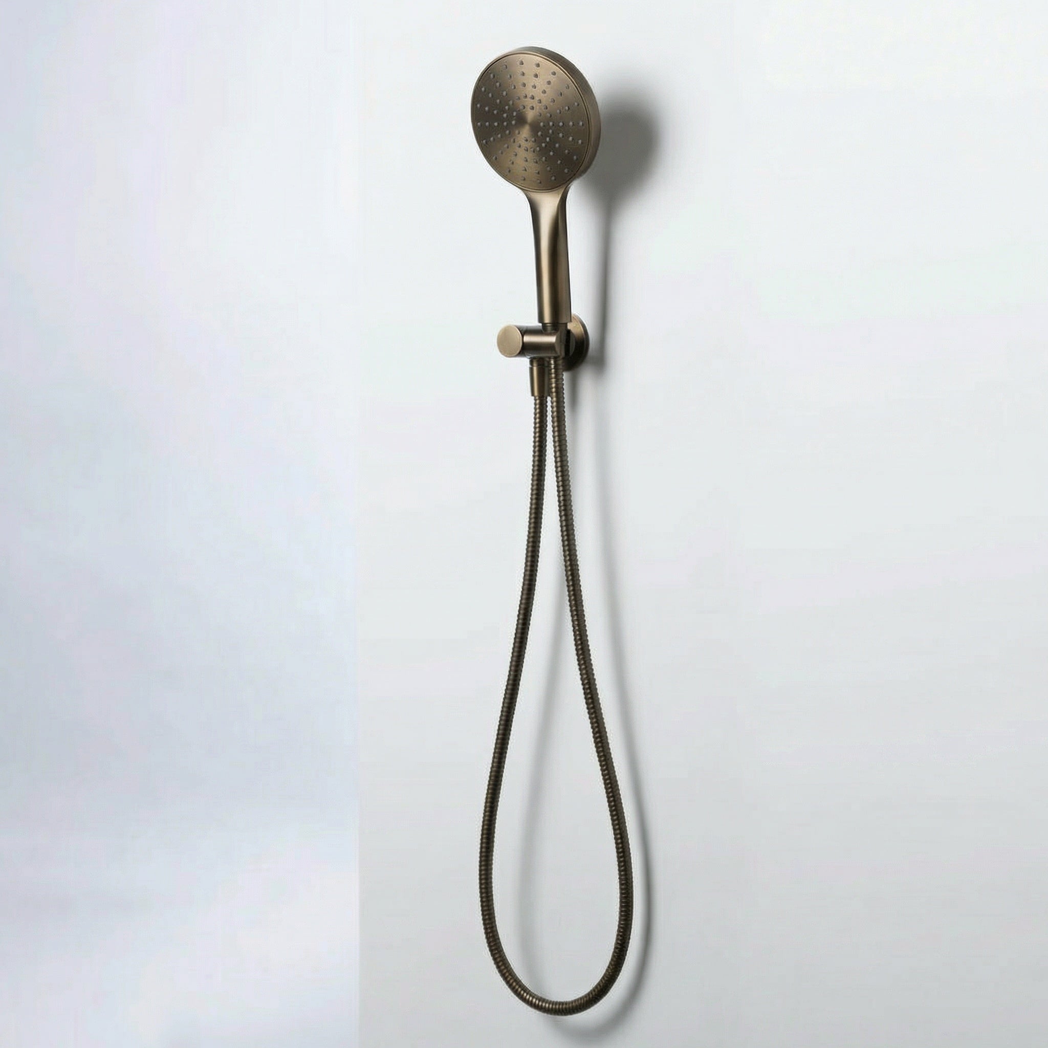 Notorious Shower Paddle Handpiece on Bracket Antique Brass