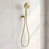 Notorious Shower Paddle Handpiece on Bracket Brushed Gold