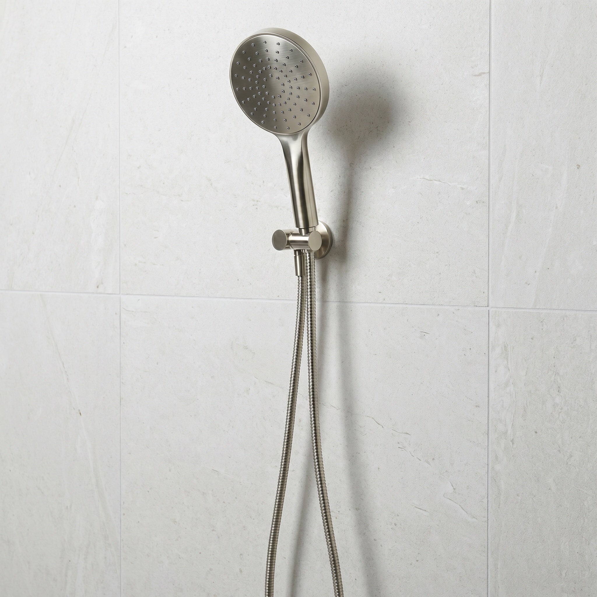 Notorious Shower Paddle Handpiece on Bracket Brushed Nickel