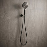 Notorious Shower Paddle Handpiece on Bracket Gun Metal