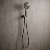 Notorious Shower Paddle Handpiece on Bracket Gun Metal