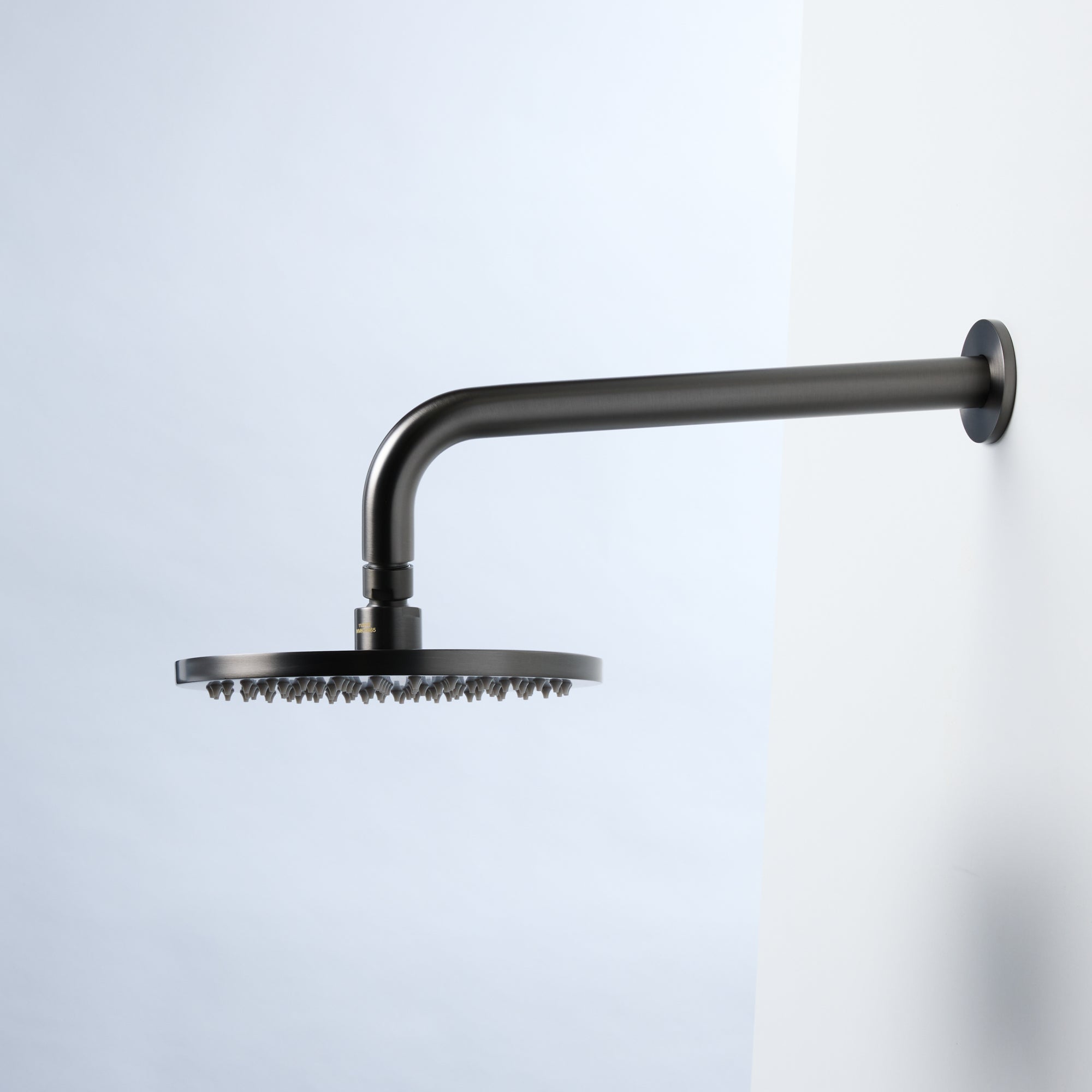 Notorious Showerhead on Wall 250mm Gun Metal