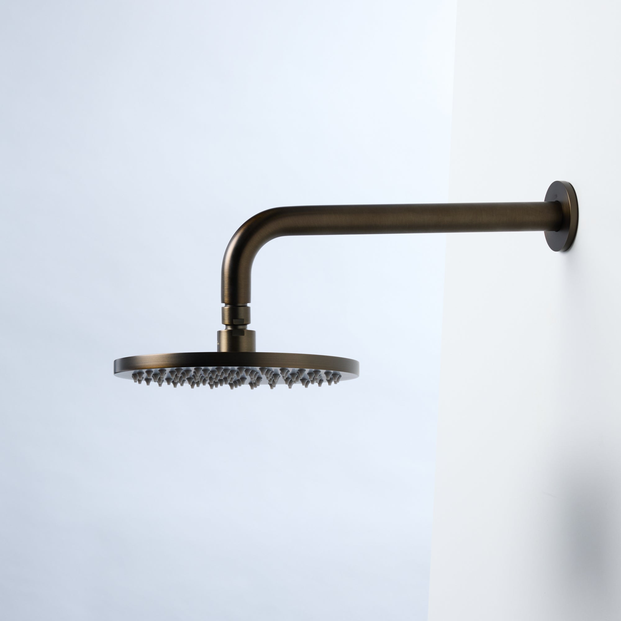Notorious Showerhead on Wall Antique Brass