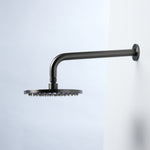 Notorious Showerhead on Wall Gun Metal