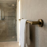 Notorious Single Towel Rail Antique Brass