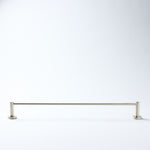 Notorious Single Towel Rail Brushed Nickel