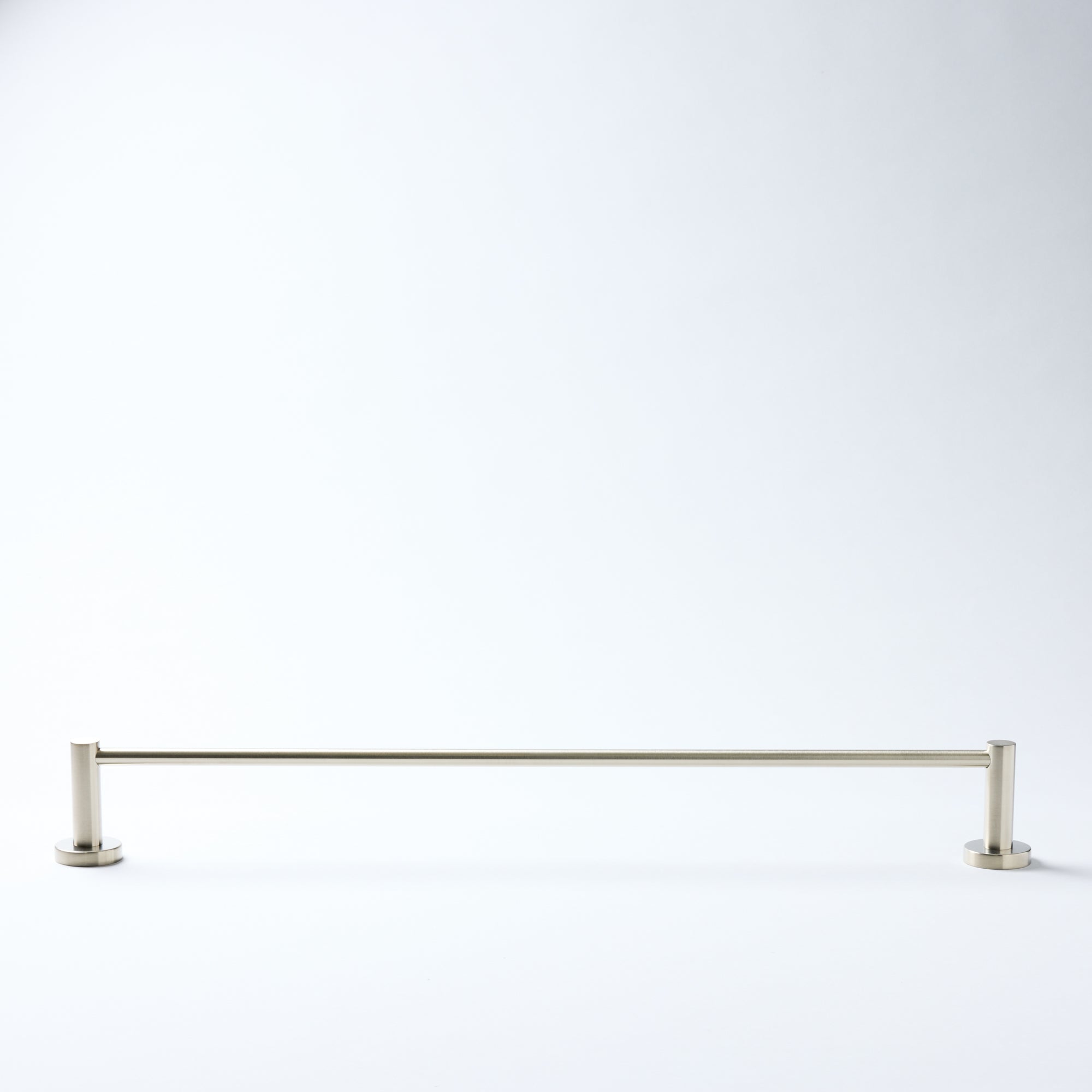 Notorious Single Towel Rail Brushed Nickel