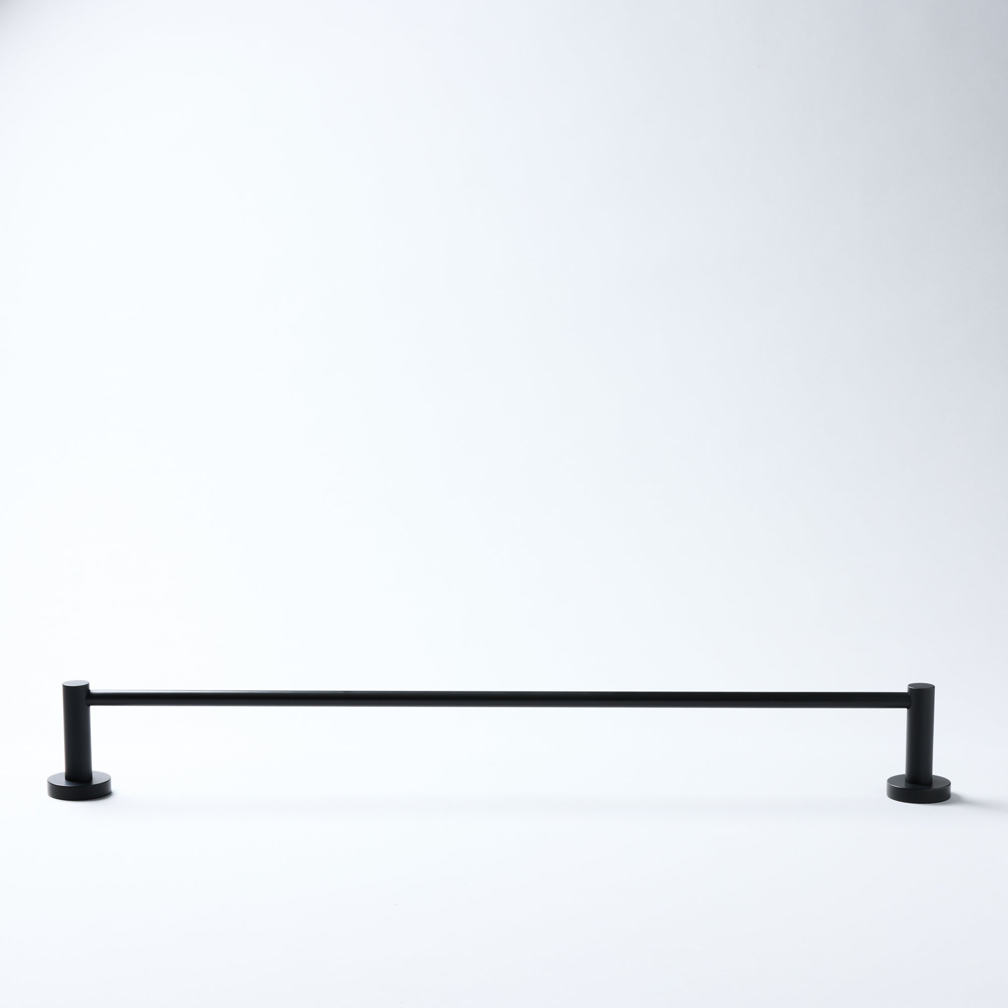 Notorious Single Towel Rail Matt Black