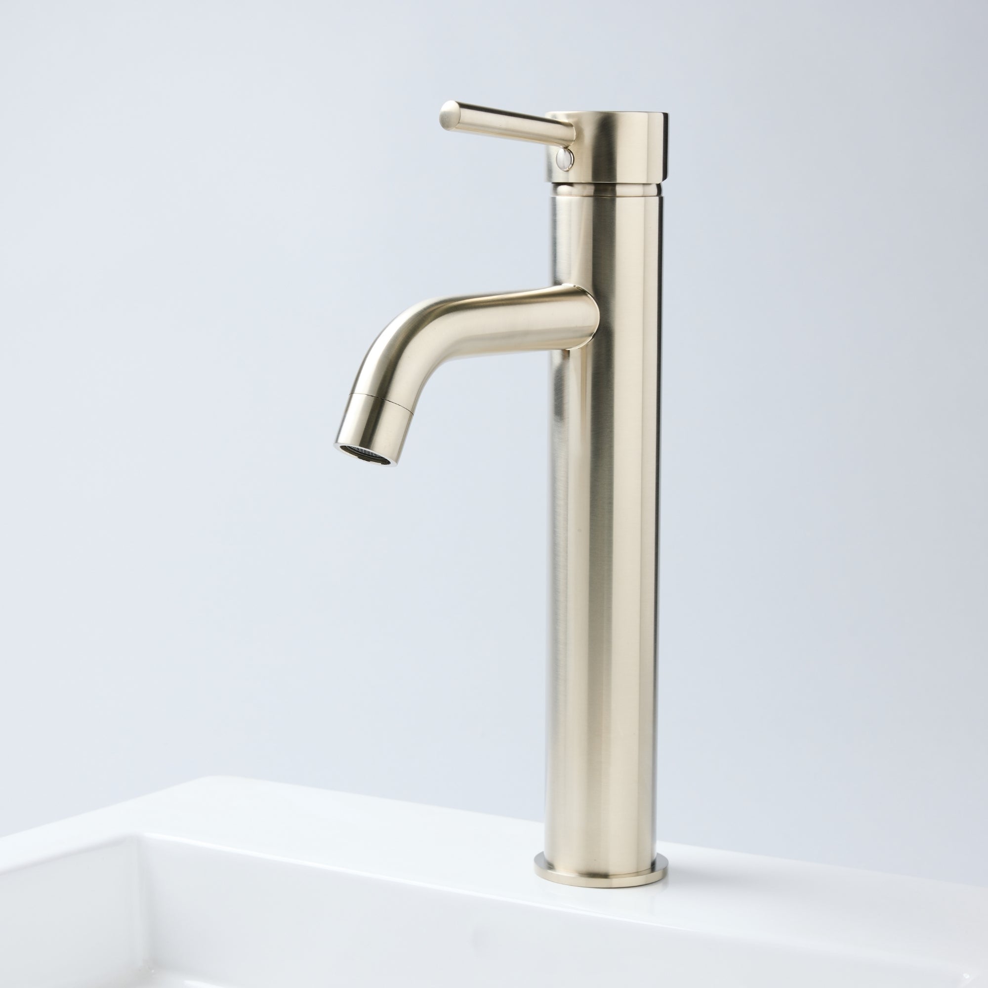 Notorious Tall Basin Mixer Brushed Nickel