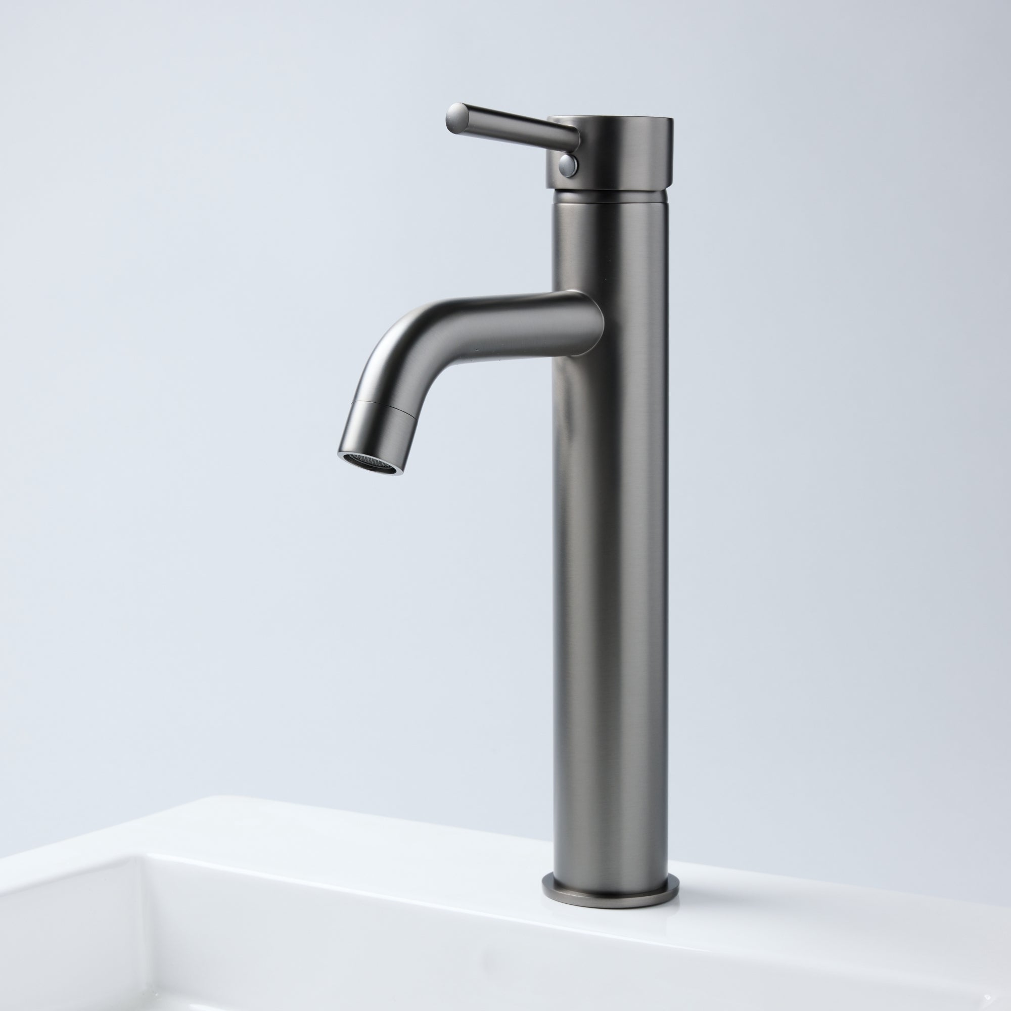 Notorious Tall Basin Mixer Gun Metal
