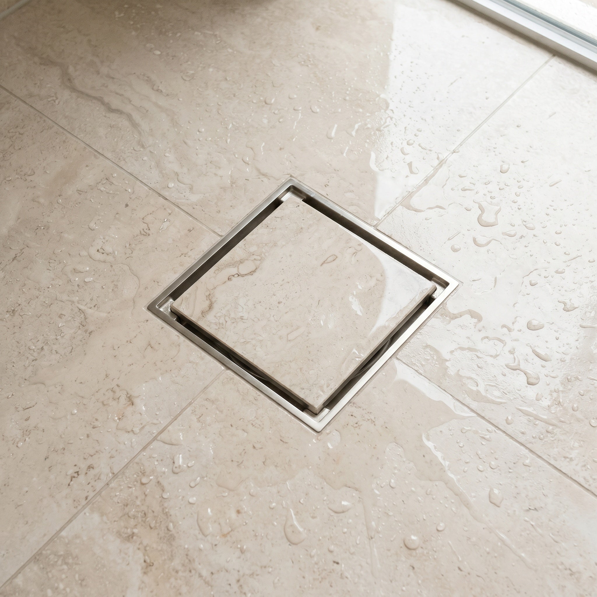Notorious Tile Insert Brushed Nickel