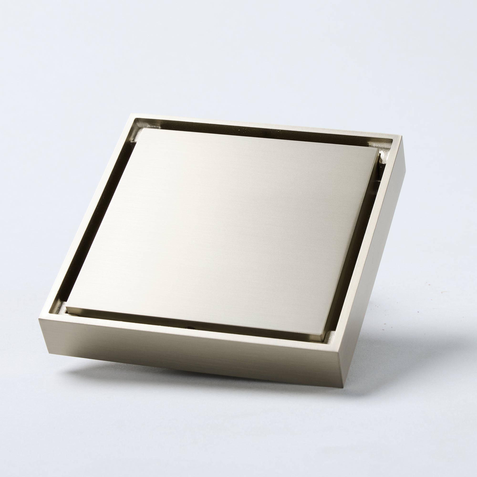 Notorious Tile Insert Waste 100mm Brushed Nickel