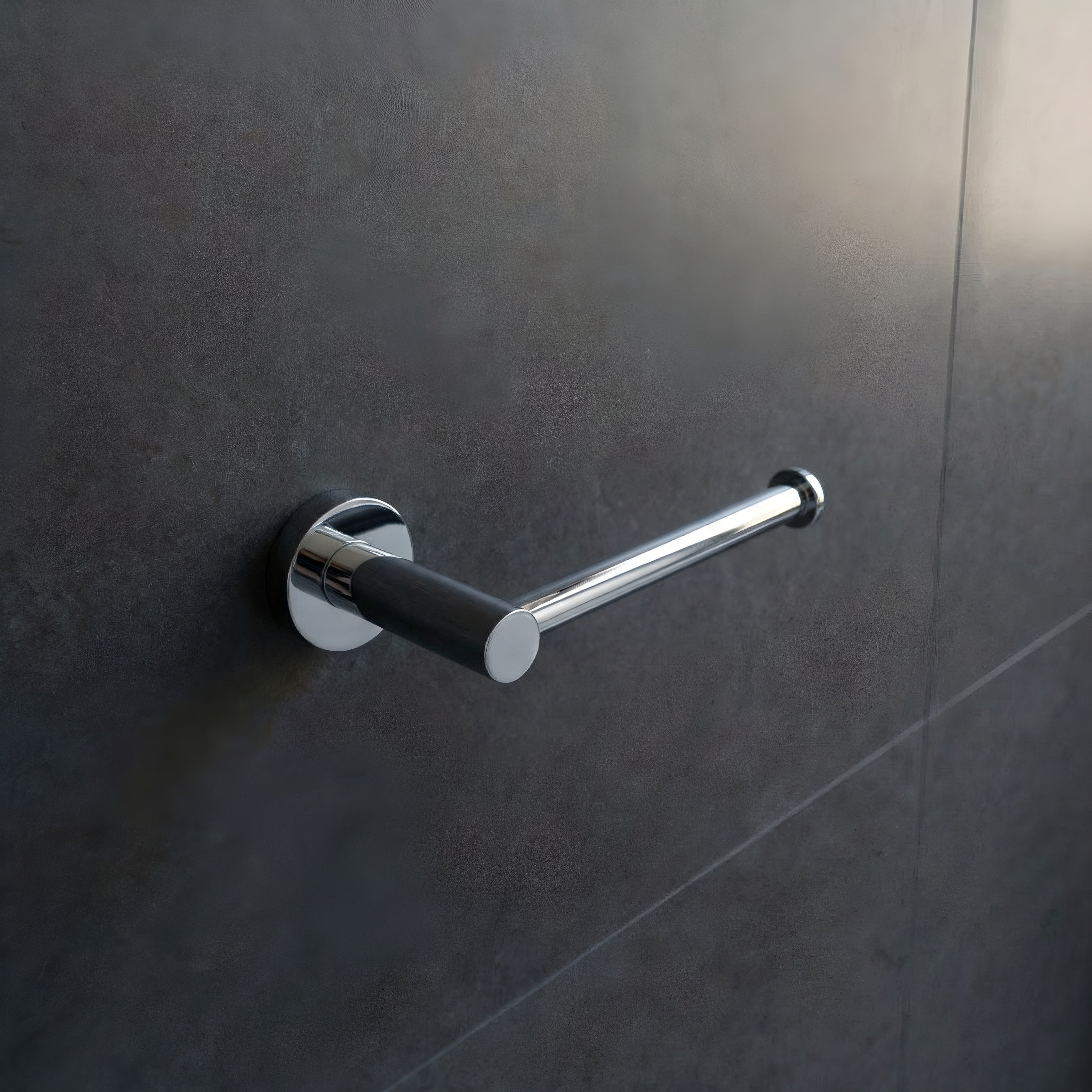 Notorious Toilet Roll Holder Chrome