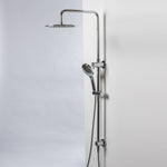 Notorious Twin Shower with Diverter 250mm - Chrome
