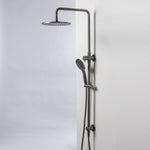 Notorious Twin Shower with Diverter 250mm - Gun Metal