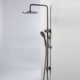 Notorious Twin Shower with Diverter 250mm - Gun Metal