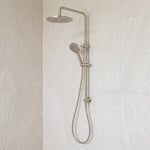 Notorious Twin Shower with Diverter Paddle Brushed Nickel