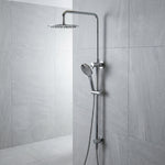 Notorious Twin Shower with Diverter Paddle  Chrome
