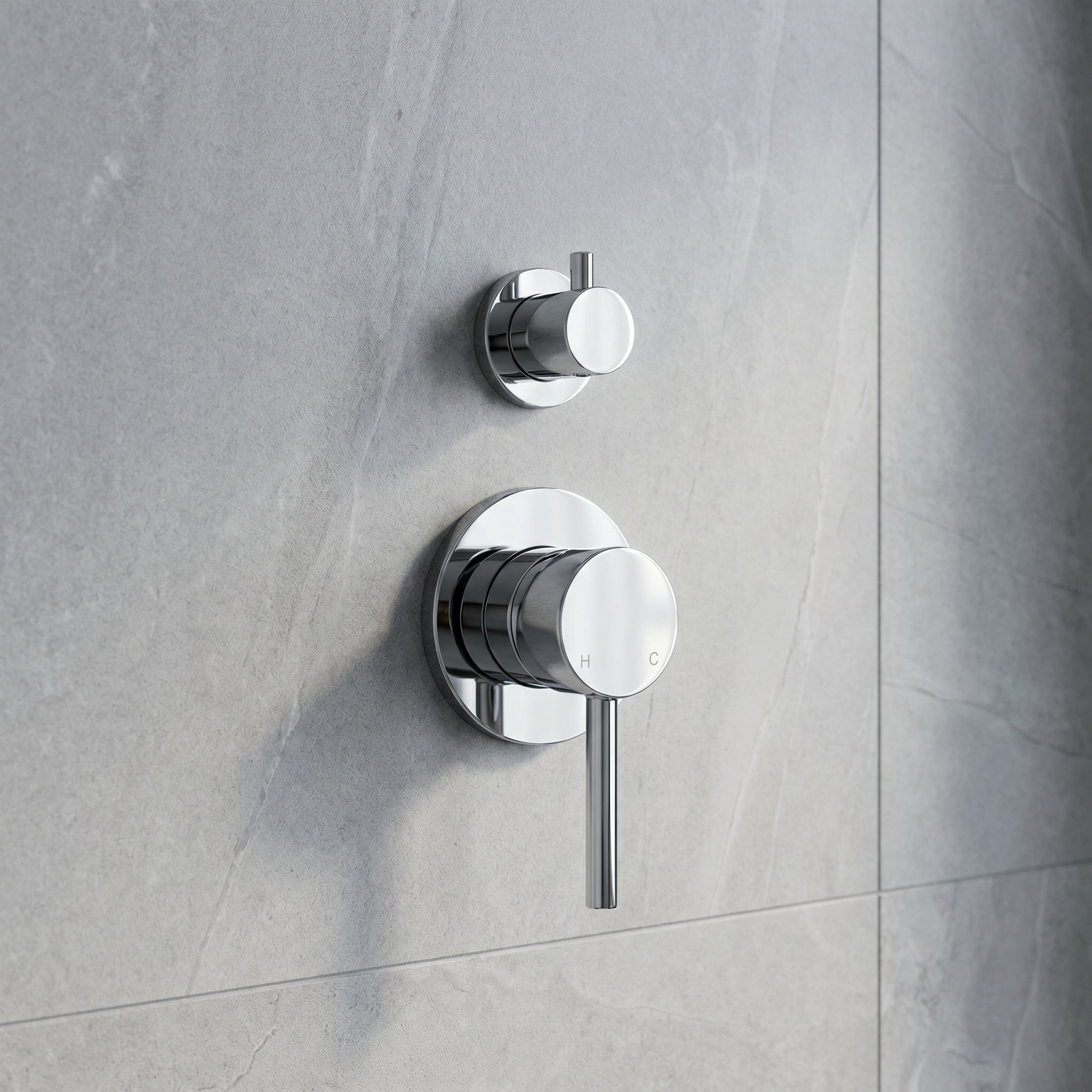 Notorious Wall Mixer with Diverter 