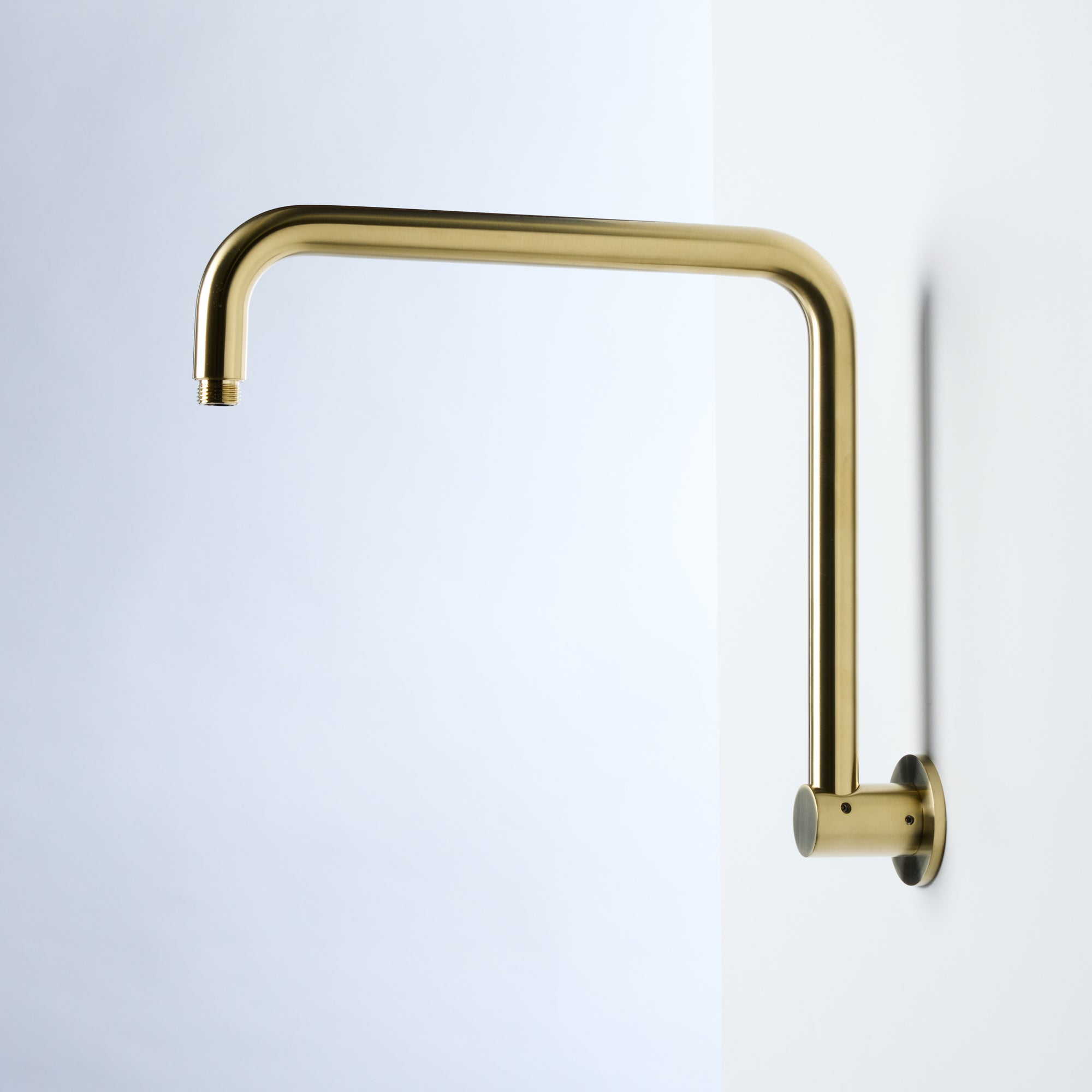 Notorious Wall Mounted Shower Arm Brushed Gold