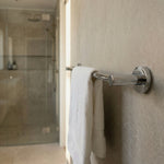 Notorious single towel rail Chrome