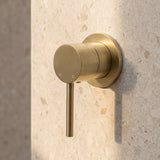 The Notorious Collective Wall Mixer Brushed Gold