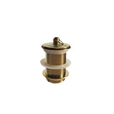 Notorious Bath Plug and Waste No Overflow 40mm - Brushed Gold